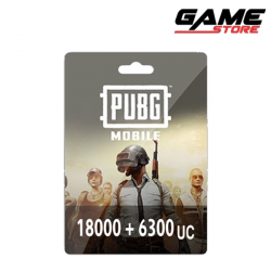 بطاقة ببجي - 18000 + 6300 شدة بطاقة ببجي - 18000 + 6300 شدة