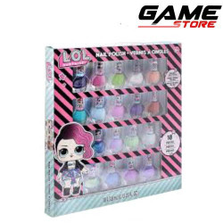 مجموعه طلاء الأضافر  18 قطعه LOL