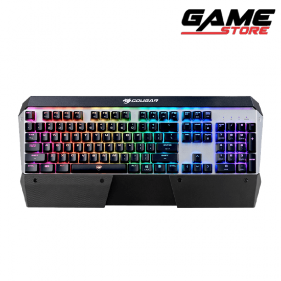 لوحة مفاتيح كوغار اتاك x3 RGB - فضي - Attack x3 لوحة مفاتيح كوغار اتاك x3 RGB - فضي - Attack x3