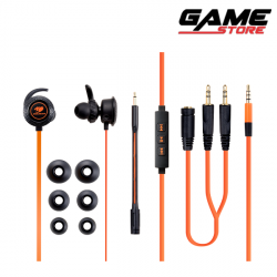 سماعة اذن كوغار ميغارا - اسود برتقالي - MEGARA