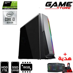تجميعه ألعاب - بي سي جيمنق - معالج i3 الجيل العاشر - 16 جيجا بايت رام - كرت شاشه GTX 1650 4GB