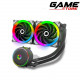 تبريد مائي : FAN GAMEMAX LCEBERG 360 WATER COOLING