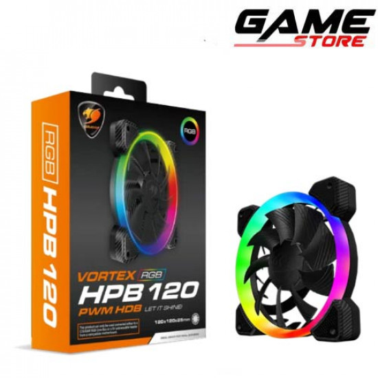 مراوح تركيب : COUGAR VORTEX 120RGB 1PACK مراوح تركيب : COUGAR VORTEX 120RGB 1PACK