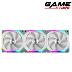 مراوح تركيب : LIAN LI UNI-FAN SL120 3PACK WHITE مراوح تركيب : LIAN LI UNI-FAN SL120 3PACK WHITE