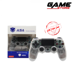 يد تحكم - ASA - كريستال شفاف - بلايستيشن 4 - Controller - ASA - Transparent crystal يد تحكم - ASA - كريستال شفاف - بلايستيشن 4 - Controller - ASA - Transparent crystal