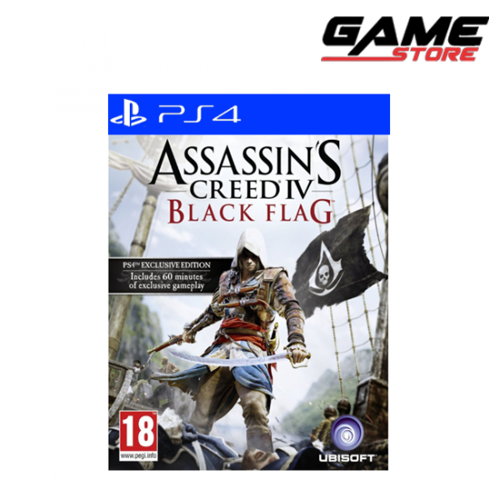 لعبة اساسن كريد بلاك فلاج - بلايستيشن 4 - Assassin Creed Black Flag لعبة اساسن كريد بلاك فلاج - بلايستيشن 4 - Assassin Creed Black Flag