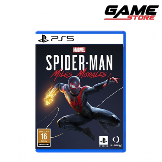 لعبة مارفل سبايدر مان مايلز موراليس - بلايستيشن 5 - Marvel’s Spider Man Miles Morales لعبة مارفل سبايدر مان مايلز موراليس - بلايستيشن 5 - Marvel’s Spider Man Miles Morales