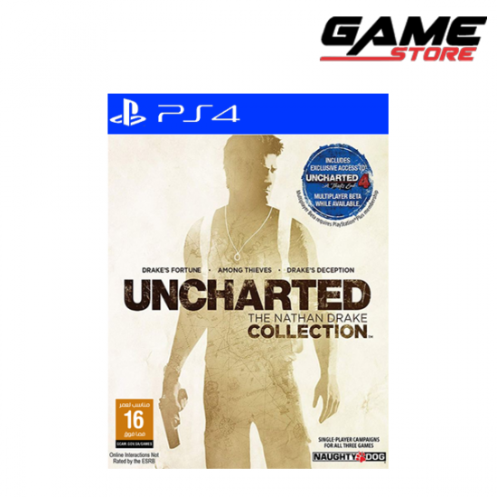 لعبة ان شارتيد كوليكشن - بلايستيشن 4 - The Uncharted Collection لعبة ان شارتيد كوليكشن - بلايستيشن 4 - The Uncharted Collection