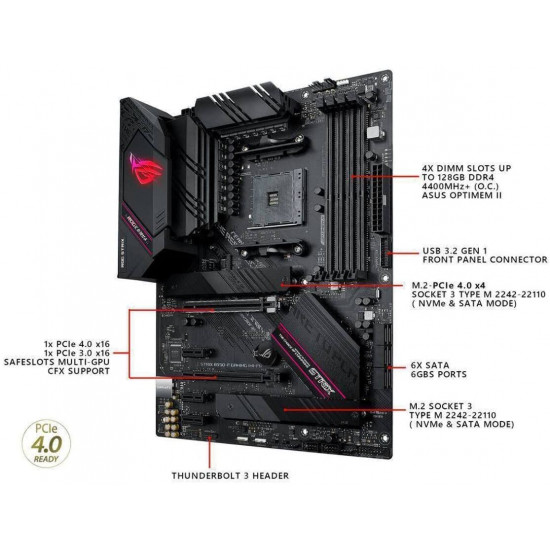 اللوحه الأم : ROG STRIX MB 550G اللوحه الأم : ROG STRIX MB 550G