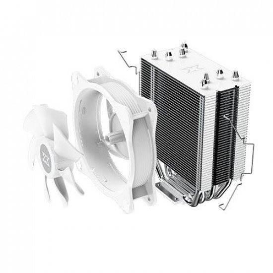 تبريد هوائي : XIGMATEK CPU 964RGB-whith
