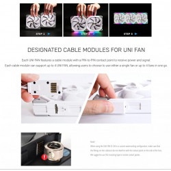 مراوح تركيب : LIAN LI CASE UNI-FAN SL120 3PACK BLACK مراوح تركيب : LIAN LI CASE UNI-FAN SL120 3PACK BLACK