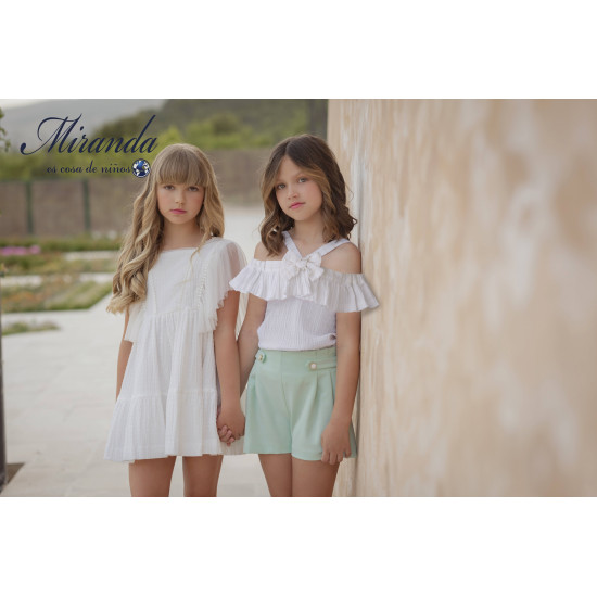 3303232 بدلة اسباني قميص أبيض وشورت 3303232 بدلة اسباني قميص أبيض وشورت