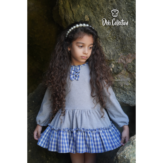 17430فستان اسباني رمادي 17430فستان اسباني رمادي