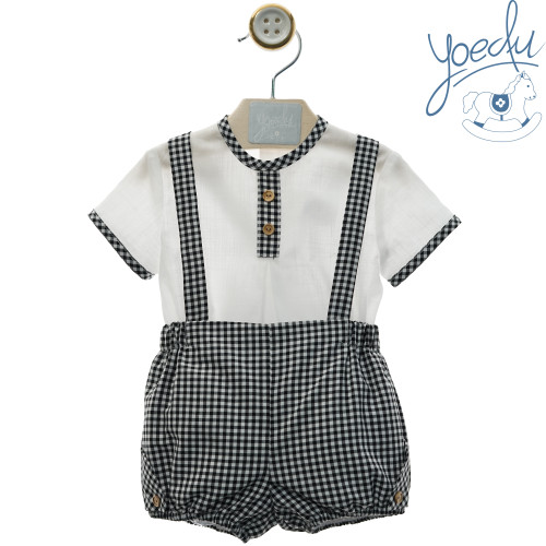 0015 طقم ولادي قميص وشيال 