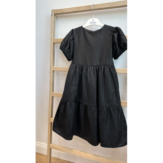 فستان أسود f0027 فستان أسود f0027