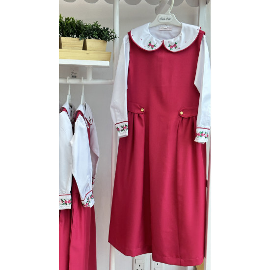 مريول مدرسي فوشي من قطعتين 144611