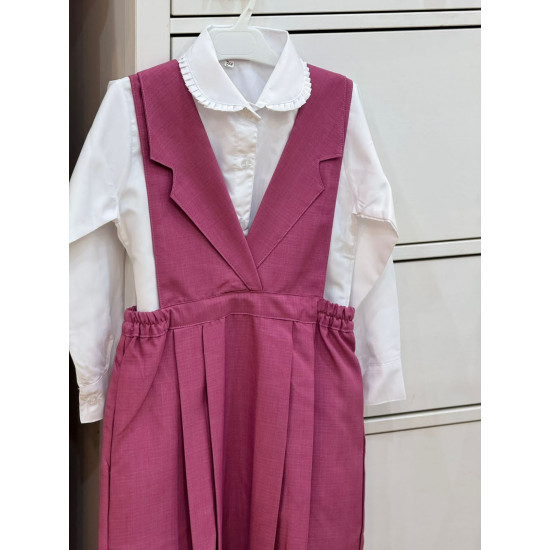 مريول مدرسي رسمي مع قميص 144614 مريول مدرسي رسمي مع قميص 144614