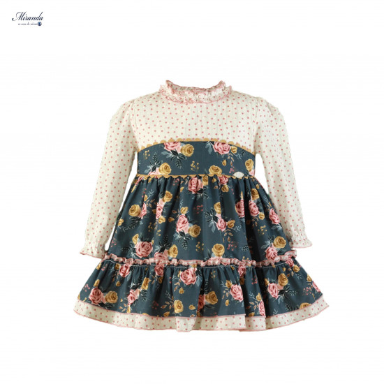 فستان اسباني ربيعي مورد360244V فستان اسباني ربيعي مورد360244V