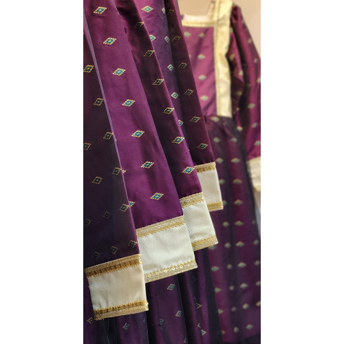 240113 فستان شعبي لوزي منقش 240113 فستان شعبي لوزي منقش