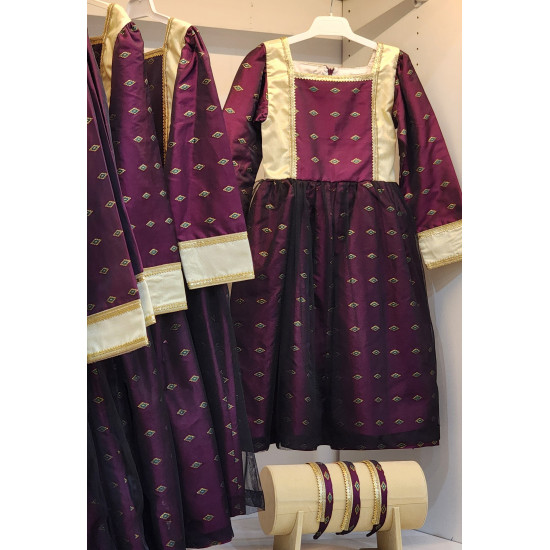 240113 فستان شعبي لوزي منقش 240113 فستان شعبي لوزي منقش