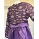 240107 فستان بنفسجي كشميري من قطعتين 240107 فستان بنفسجي كشميري من قطعتين