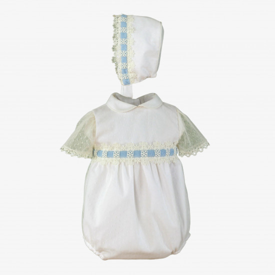 بدلة مواليد بربتوز وقبعة370021PG بدلة مواليد بربتوز وقبعة370021PG