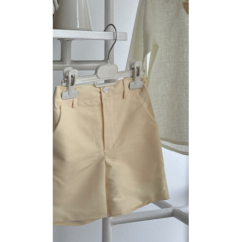 بدلة ولادي شورت أصفر من ٣ قطع240384 