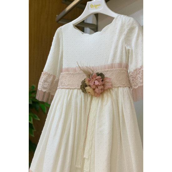 2400 فستان زواج بنصف اكمام وموديل طويل 2400 فستان زواج بنصف اكمام وموديل طويل