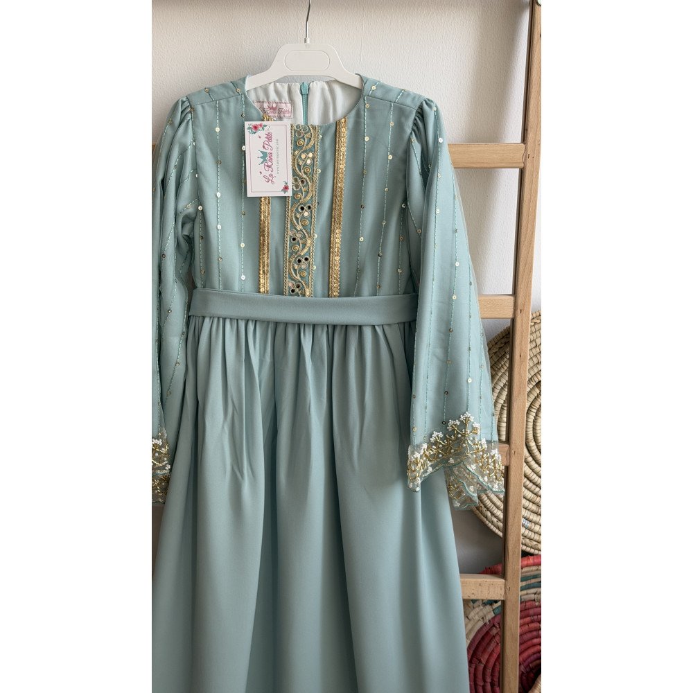 جلابية شعبية تيفاني للسن المحير والمحجبات 240634