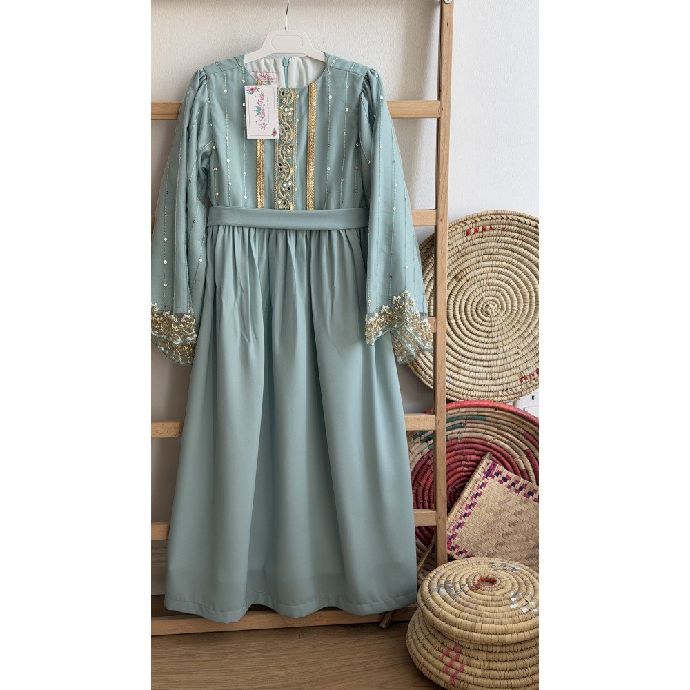 جلابية شعبية تيفاني للسن المحير والمحجبات 240634