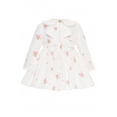 طقم فستان وجاكيت مطبوع عليه زهور باللون البيج الفاتح للبنات الصغيرات، 36353 طقم فستان وجاكيت مطبوع عليه زهور باللون البيج الفاتح للبنات الصغيرات، 36353