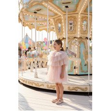 فستان بناتي "باودر" (وردي) مع كاب تول متعدد الطبقات (مناسب لعمر 3-7 سنوات) 36047 فستان بناتي "باودر" (وردي) مع كاب تول متعدد الطبقات (مناسب لعمر 3-7 سنوات) 36047