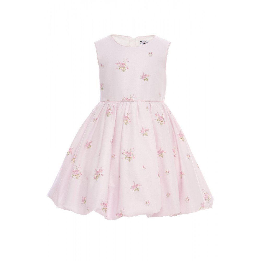 فستان بناتي "باودر" (وردي) بطبعة زهور مع طقم جاكيت36308 فستان بناتي "باودر" (وردي) بطبعة زهور مع طقم جاكيت36308