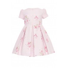 فستان - وردي - مطبوع عليه فيونكات مع طوق شعر 36192