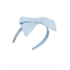 فستان - أزرق - مطبوع عليه فيونكات مع طوق شعر 36192