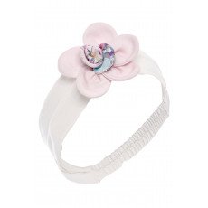 فستان - وردي - ناعم بطبعة زهور مع اكسسوار شعر 36197