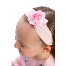 فستان ناعم مطرز مع اكسسوار شعر 36078