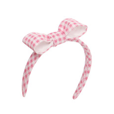 فستان - أبيض - مزهر للبنات مع  طوق شعر 36223