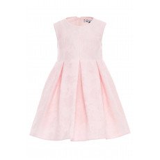 فستان بناتي جاكار مع جاكيت بورود قماشية 36342