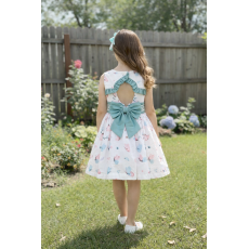 فستان "أناقة الفراشات"  إطلالة  ناعمة 202610