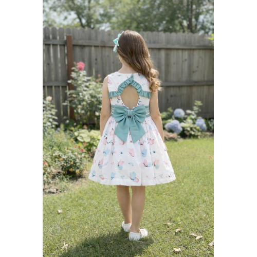 فستان "أناقة الفراشات"  إطلالة  ناعمة 202610