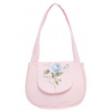 فستان - وردي - بنقشة زهور مع حقيبة مطابقة 36343