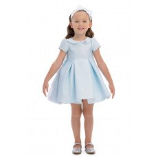 فستان - أزرق - مع اكسسوار شعر 36169