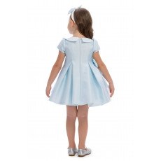 فستان - أزرق - مع اكسسوار شعر 36169