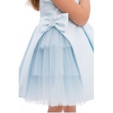 فستان - أزرق - مع اكسسوار شعر 36169