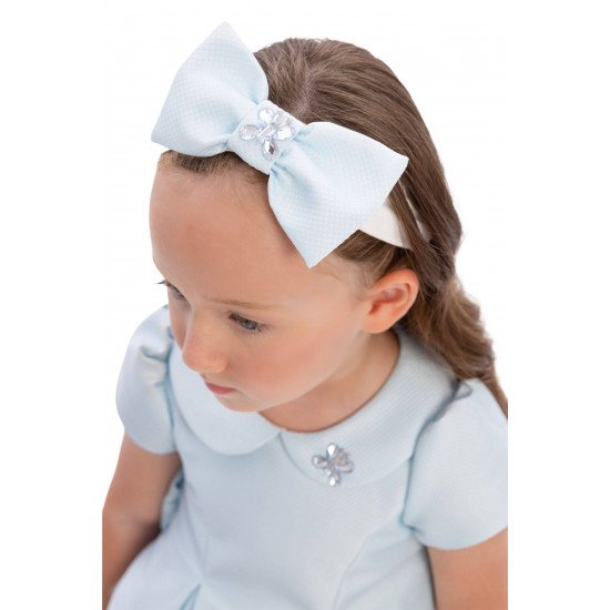 فستان - أزرق - مع اكسسوار شعر 36169