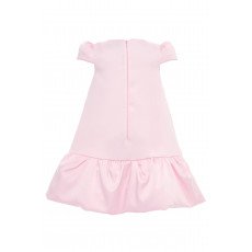 فستان بناتي - وردي - بأكمام منفوشة مع تطبيقات زهورر 36264 فستان بناتي - وردي - بأكمام منفوشة مع تطبيقات زهورر 36264