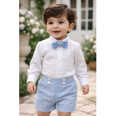 طقم ولادي ازرق كلاسيكي 26014