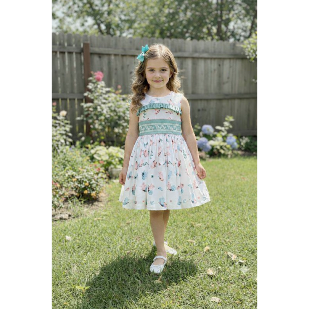 فستان "أناقة الفراشات"  إطلالة  ناعمة 202610