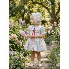 طقم بناتي  فستان الريف بنقشات متعددة  202623